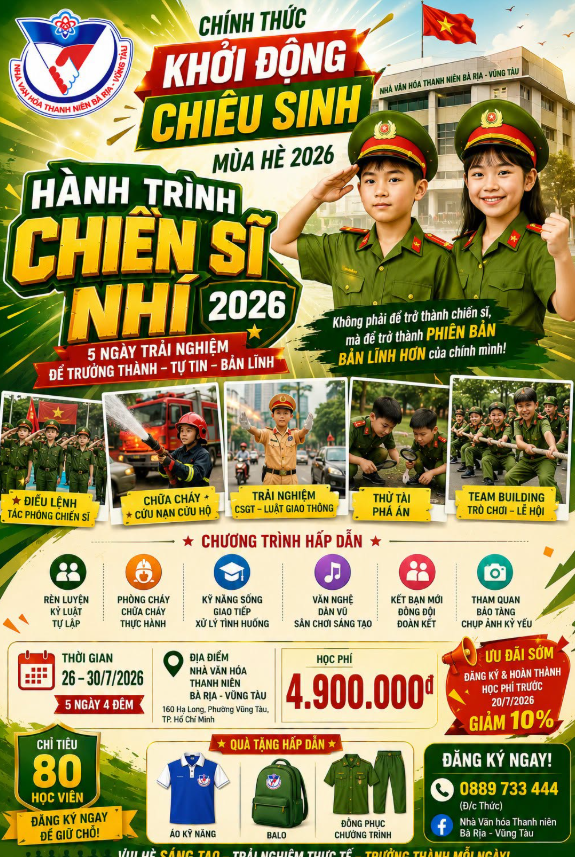 [HÈ 2026] BẠN MUỐN CON MANG BỀ ĐIỀU GÌ SAU MỖI MÙA HÈ?