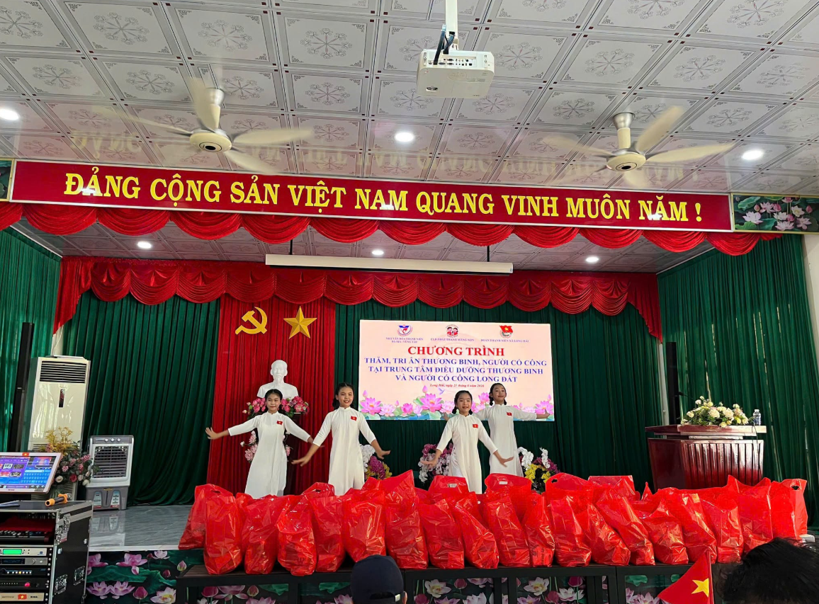 CLB Phát Thanh Măng Non Tổ Chức “Hành Trình Tri Ân – Tháng 7 Nghĩa Tình” Tại Trung Tâm Điều Dưỡng Long Đất